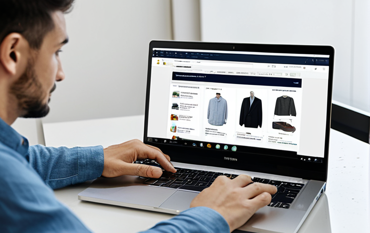 **

"A person carefully examining the details of a website on a laptop, looking for signs of a fake online shop. Fully clothed, appropriate attire, modern indoor setting, focus on the screen details, safe for work, perfect anatomy, natural proportions, professional, family-friendly."

**