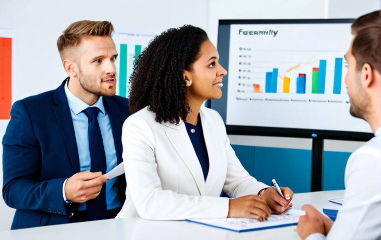 소비자 행동 데이터를 활용한 신제품 혁신 사례 연구와 분석 - Actively Listening to Customer Feedback**

"A diverse group of business professionals in a modern, b...