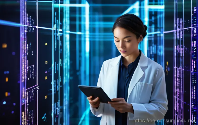 소비자 행동 데이터 활용과 조직 변화 성공 사례 - **Prompt:** A highly detailed and futuristic scene depicting a "data mine." A brilliant, intelligent...