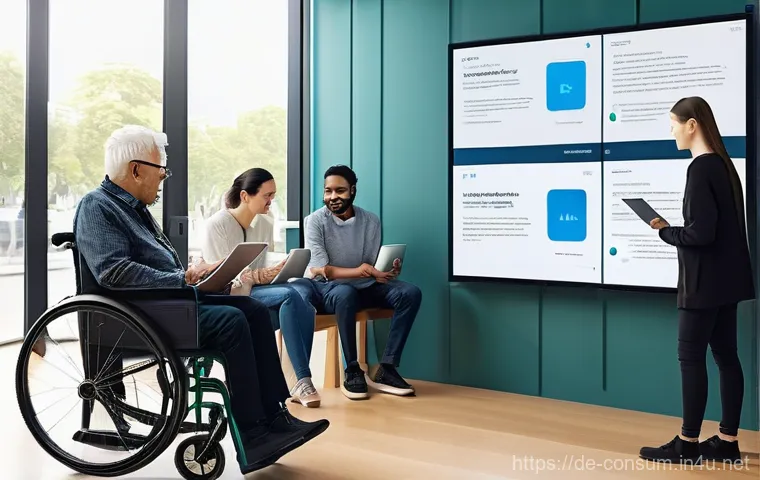 소비자 보호법과 관련된 자격증 시험 - **Prompt:** A diverse adult individual, dressed in stylish, modern casual attire including a modest ...