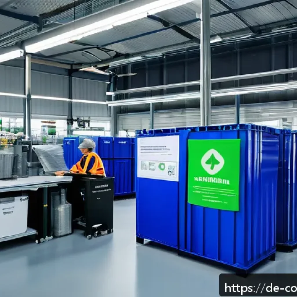 소비자중심 경영 성과 사례 연구 - A modern German small-to-medium-sized manufacturing facility in Baden-Württemberg, showcasing a work...